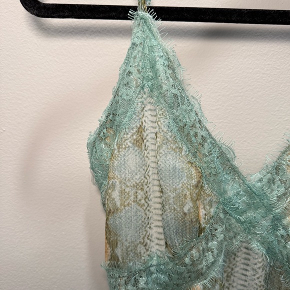 Blue Snakeskin Dress - Picture 3 of 4